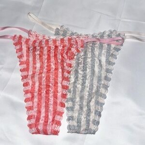 Victoria’s Secret Lace Thong NWT Size Large